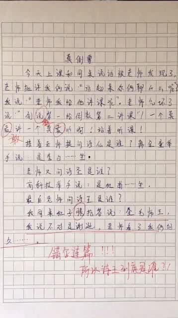 熊孩子作文爆料视频,视频走红网络